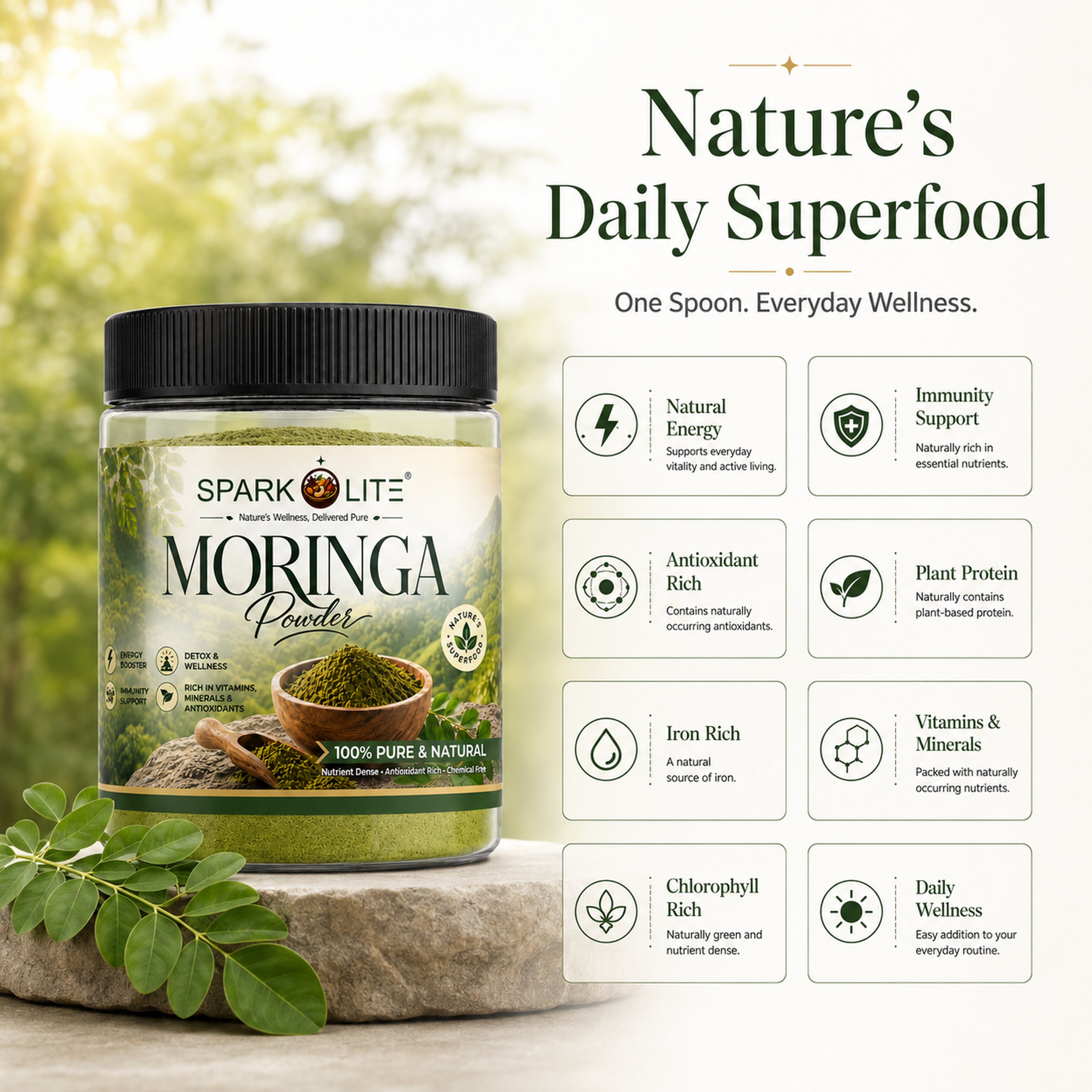 Organic Moringa Powder