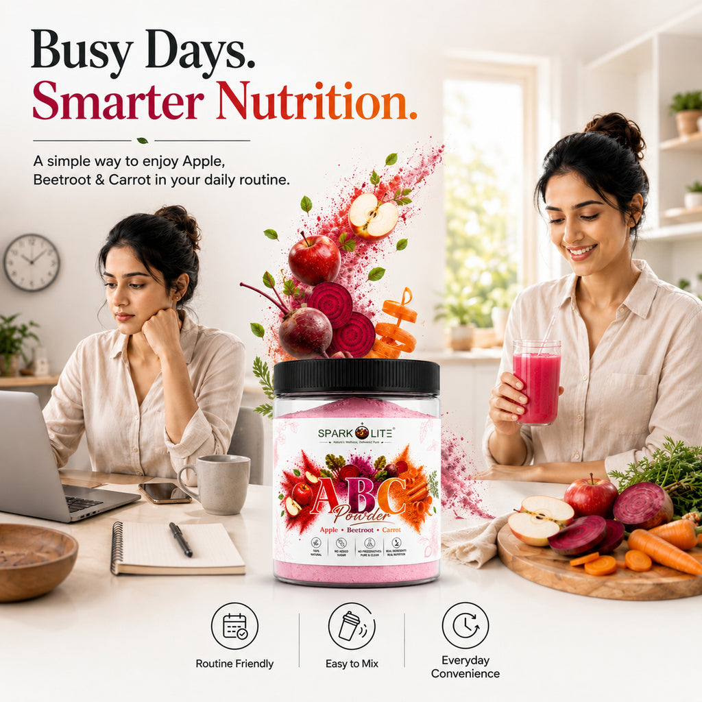 Organic ABC Powder | Apple, Beetroot & Carrot Powder
