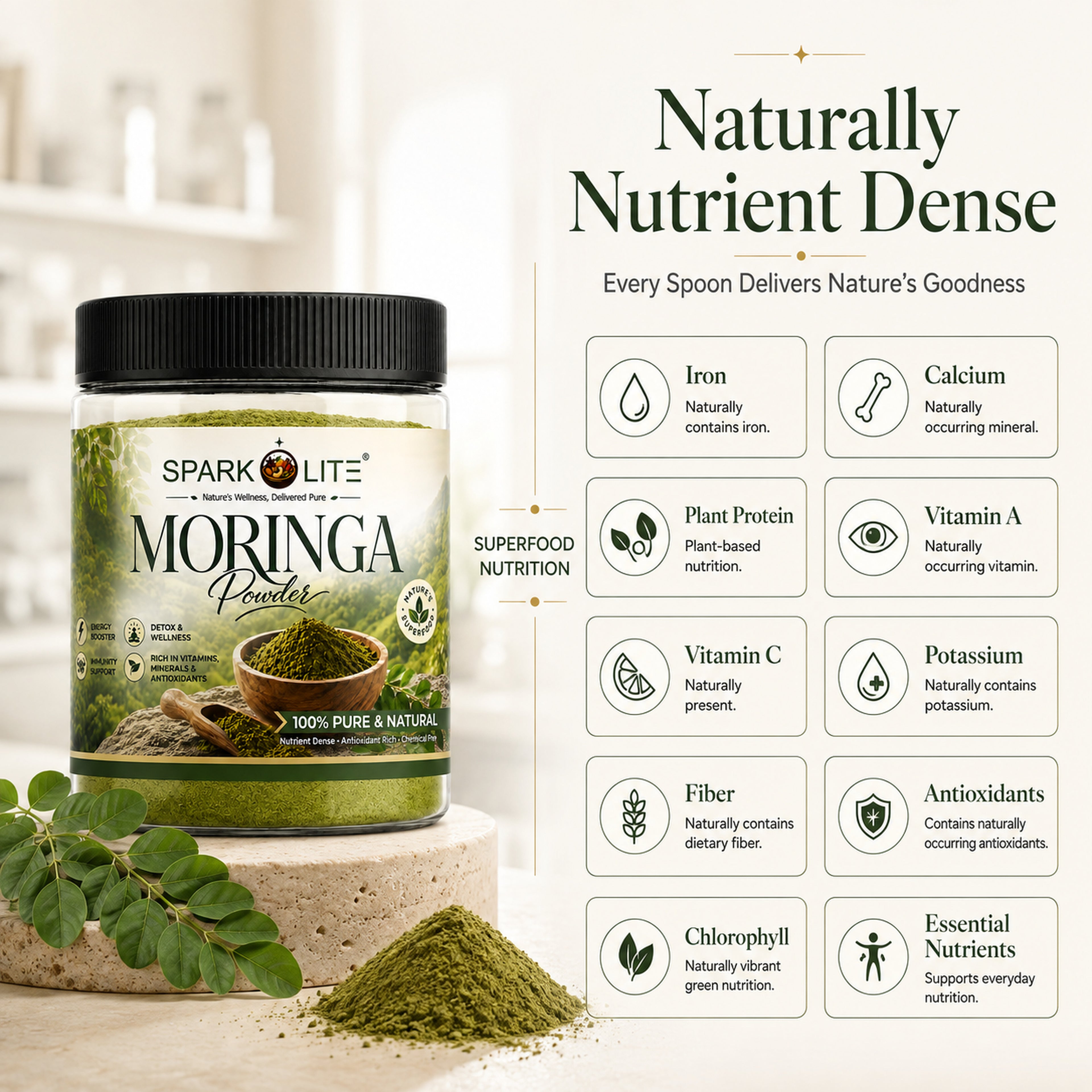 Organic Moringa Powder