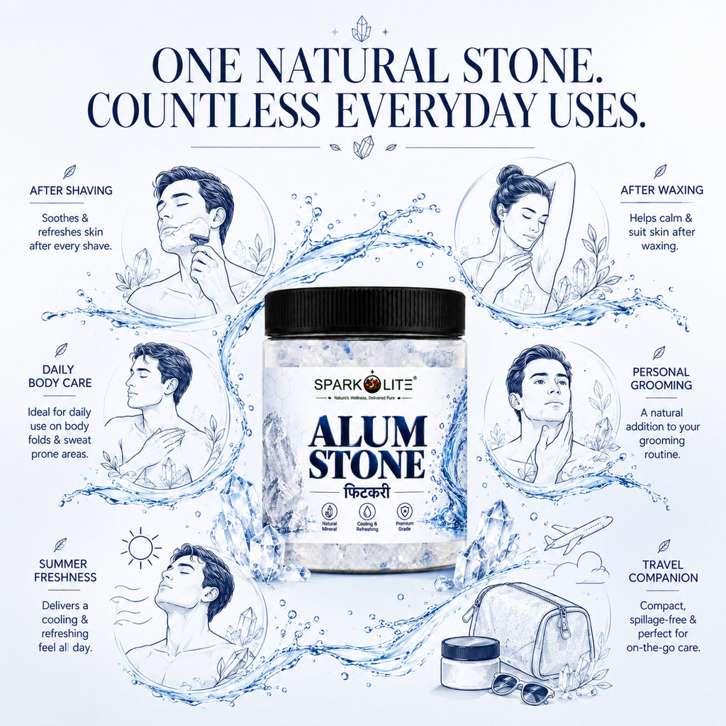 Organic Alum Stone (Fitkari)