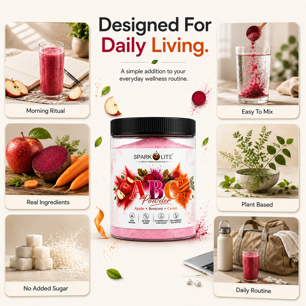 Organic ABC Powder | Apple, Beetroot & Carrot Powder