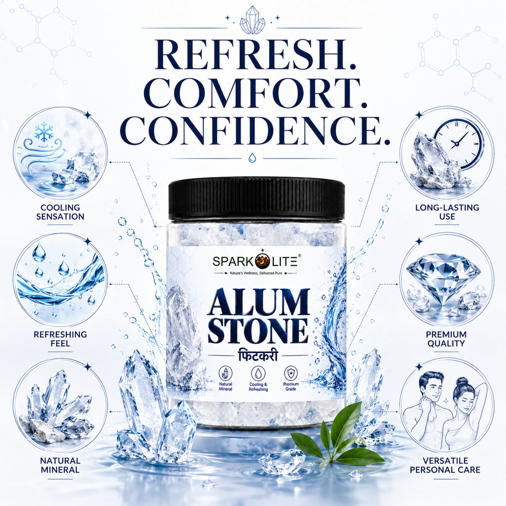 Organic Alum Stone (Fitkari)