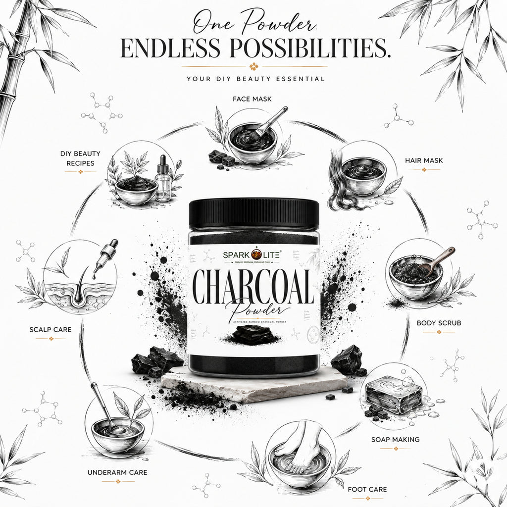 Organic Activated Bamboo Charcoal Powder