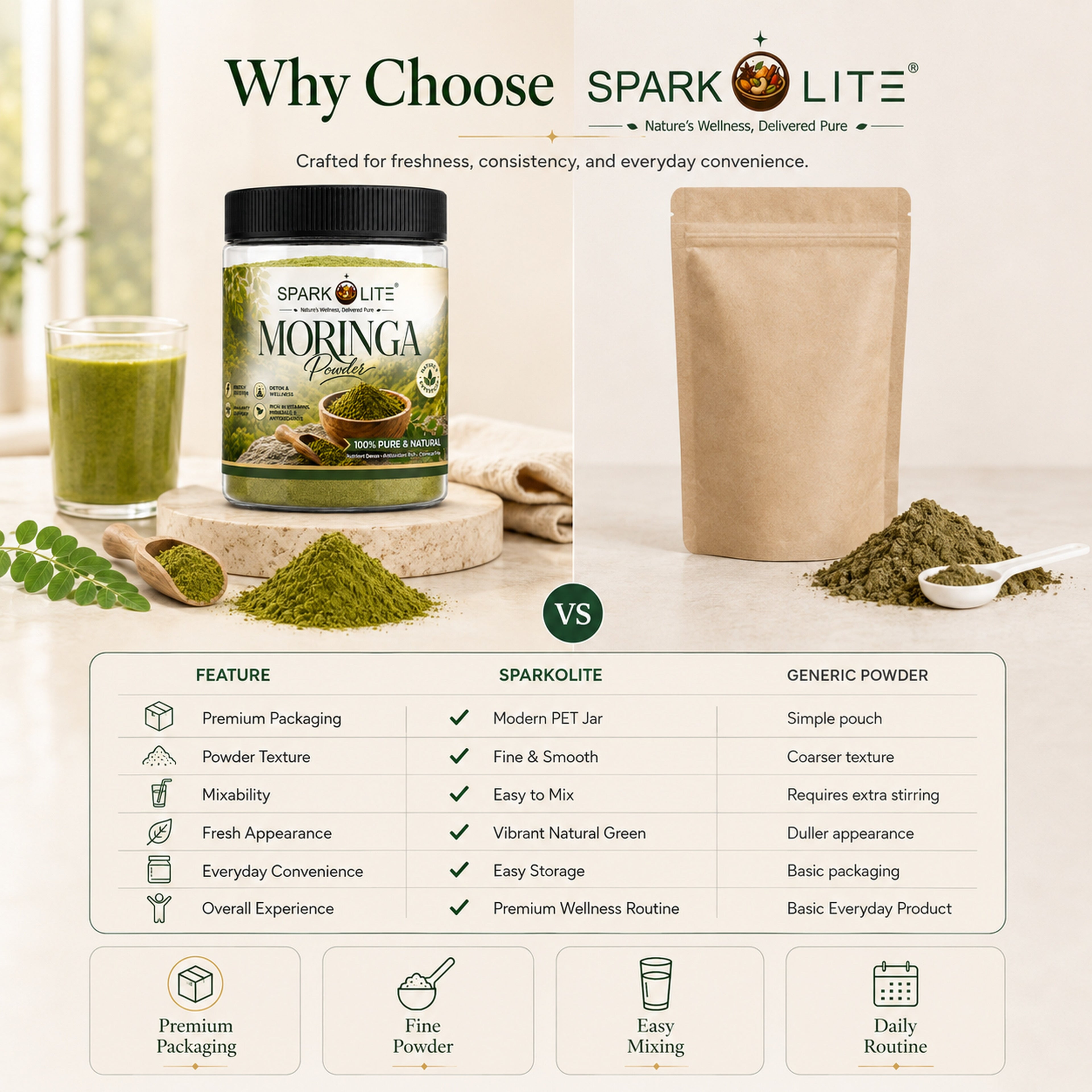 Organic Moringa Powder