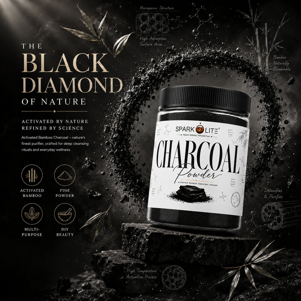 Organic Activated Bamboo Charcoal Powder