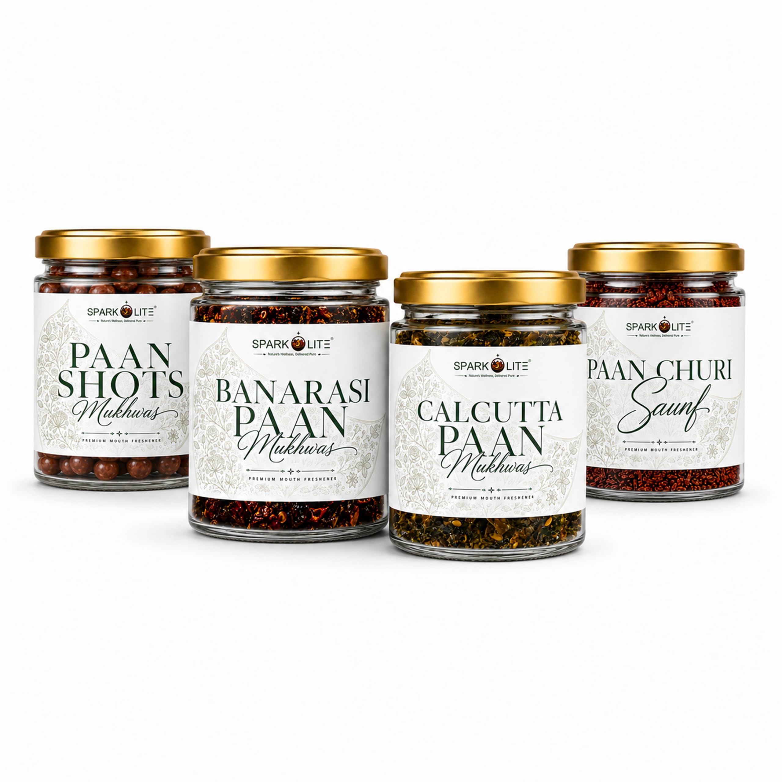 PARKOLITE® Premium Paan Shots Mukhwas 150 Gram| Delicious Banarasi Paan Flavour Mouth Freshener | After Meal Digestive Blend | Refreshing & Aromatic | Premium Indian Mukhwas
