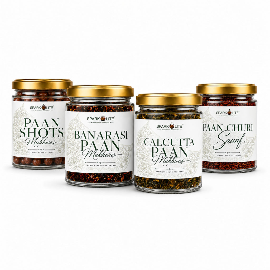 PARKOLITE® Premium Paan Shots Mukhwas 150 Gram| Delicious Banarasi Paan Flavour Mouth Freshener | After Meal Digestive Blend | Refreshing & Aromatic | Premium Indian Mukhwas